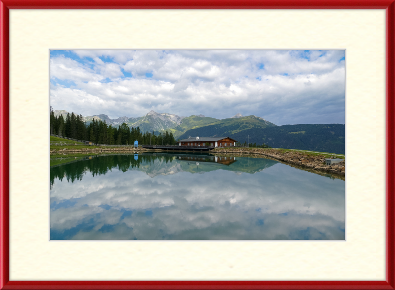 Bergeralm in Summer - Great Pictures Framed