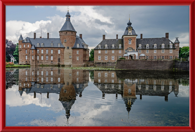 Anholt Fortress - The Majestic Western Facade - Great Pictures Framed