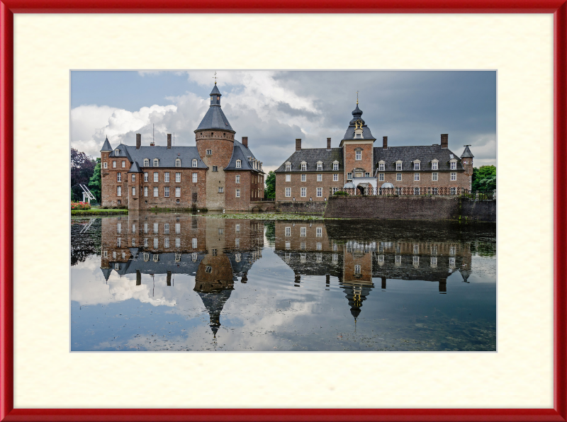 Anholt Fortress - The Majestic Western Facade - Great Pictures Framed