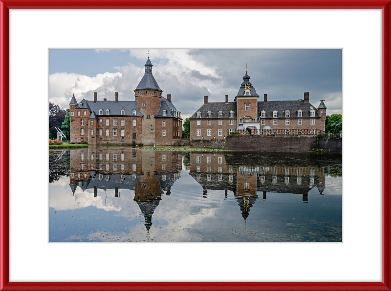 Anholt Fortress - The Majestic Western Facade - Great Pictures Framed