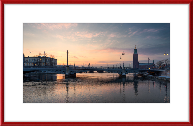Vasabron Vasa Bridge, Stockholm, Sweden - Great Pictures Framed