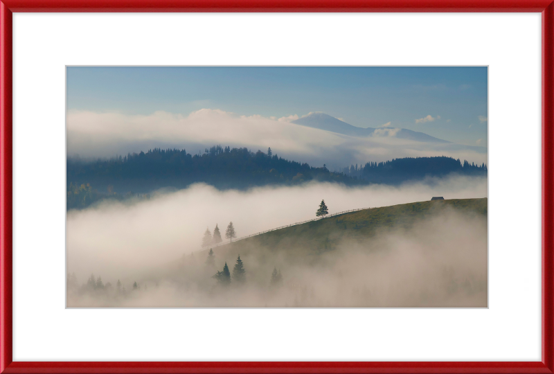 Tam za tumanamy Goverla - Great Pictures Framed