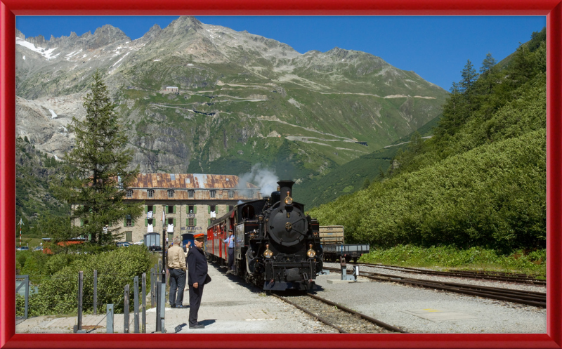 DFB HG 3-4 Gletsch - Great Pictures Framed