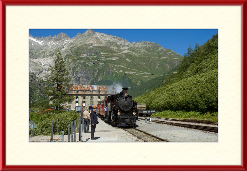 DFB HG 3-4 Gletsch - Great Pictures Framed