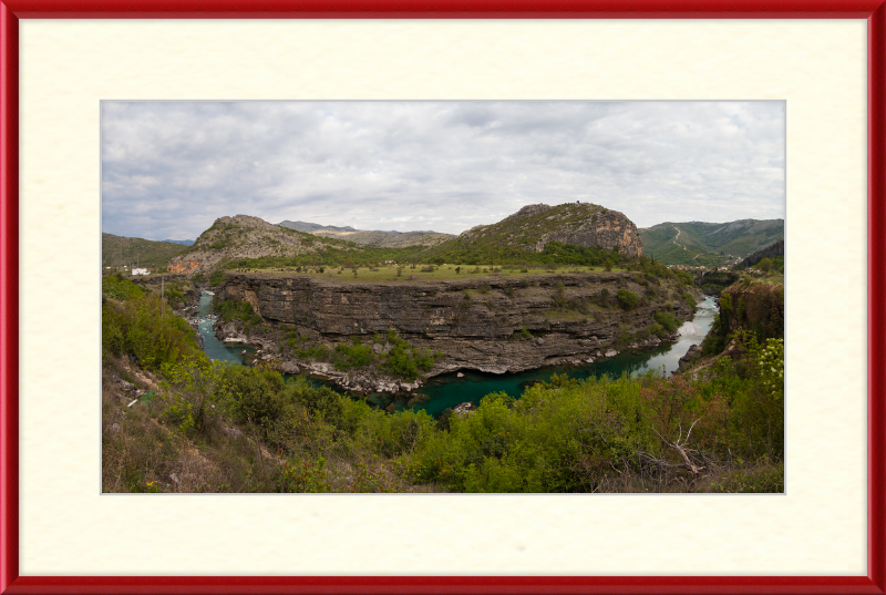 Moraca River,North of Podgorica, Montenegro - Great Pictures Framed