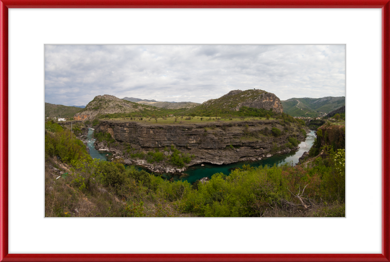 Moraca River,North of Podgorica, Montenegro - Great Pictures Framed