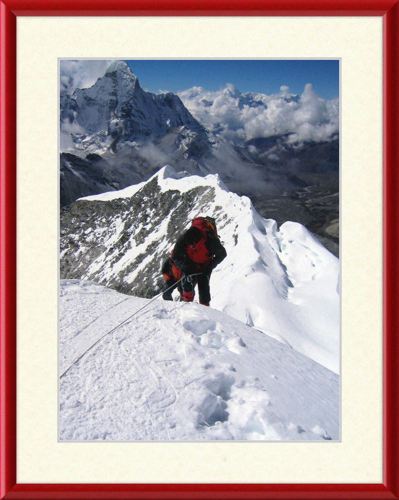 Summitting Island Peak - Great Pictures Framed