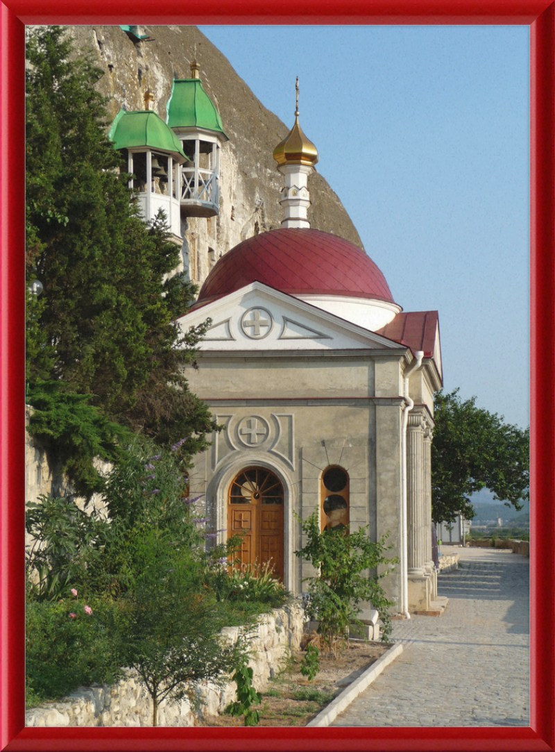 Inkerman Cave Monastery - Great Pictures Framed