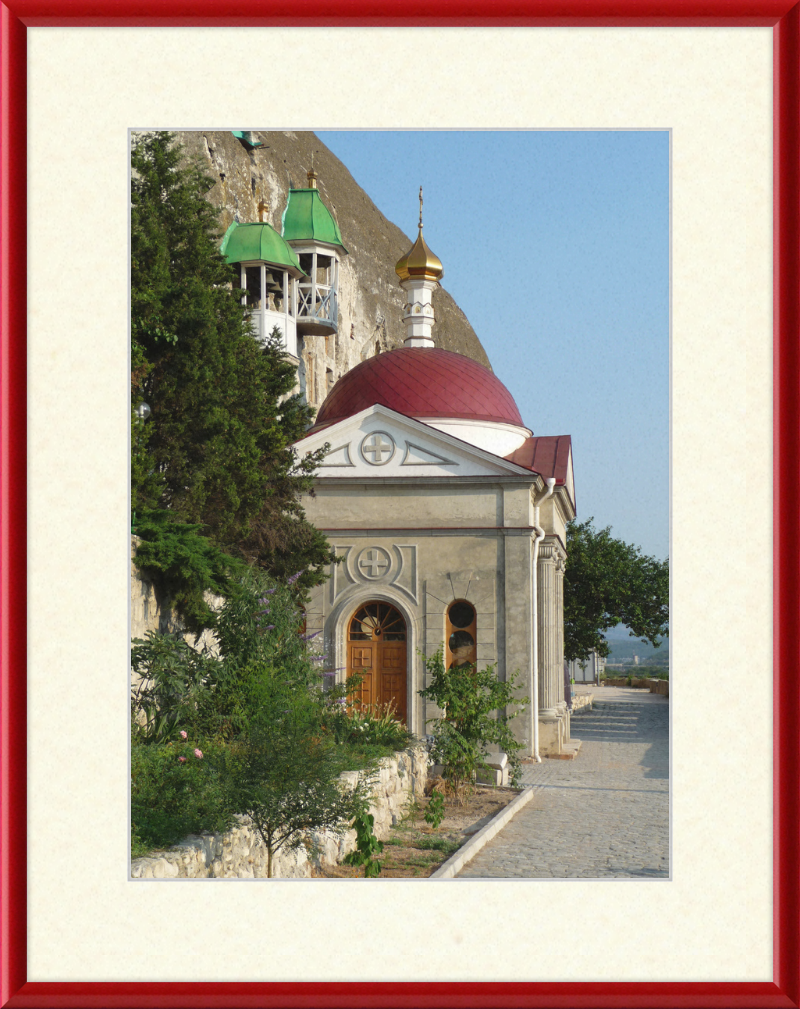 Inkerman Cave Monastery - Great Pictures Framed