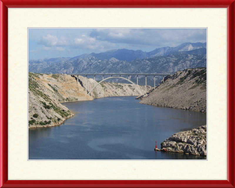 Maslenica Bridge - Great Pictures Framed