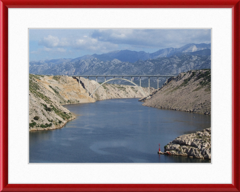 Maslenica Bridge - Great Pictures Framed