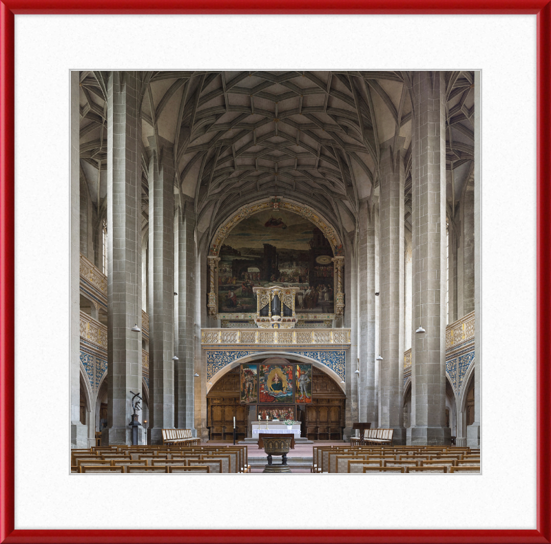 MarienkircheHalle Innenraum - Great Pictures Framed
