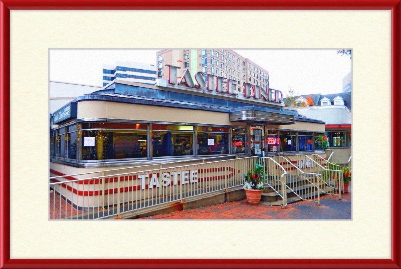 Tastee Diner - Great Pictures Framed
