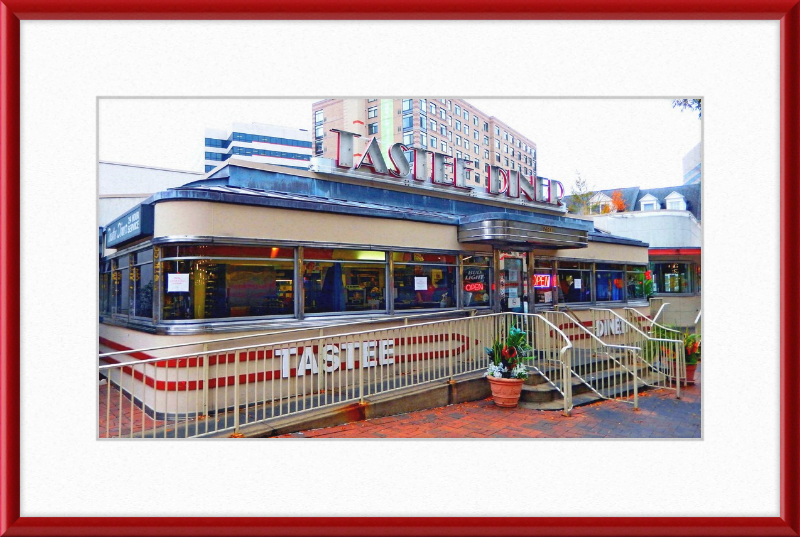 Tastee Diner - Great Pictures Framed