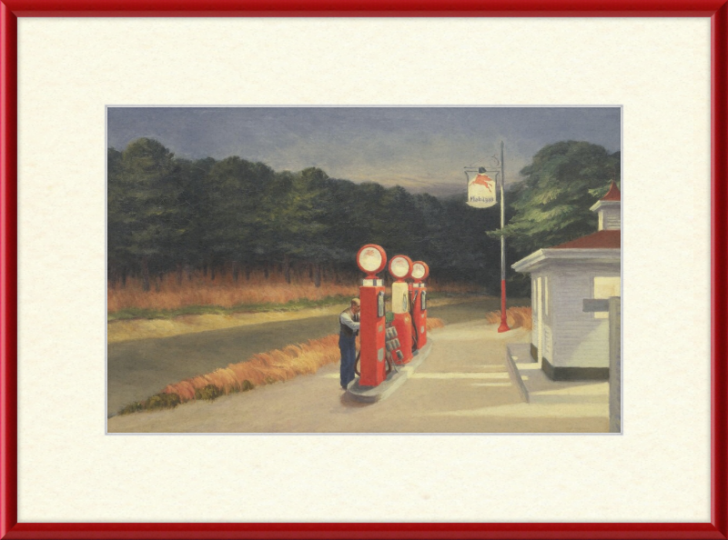Gas by Edward Hopper - Great Pictures Framed