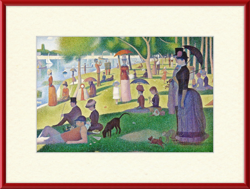 A Sunday Afternoon on the Island of La Grande Jatte - Great Pictures Framed