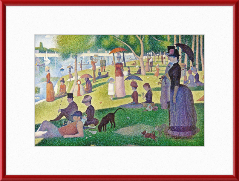 A Sunday Afternoon on the Island of La Grande Jatte - Great Pictures Framed