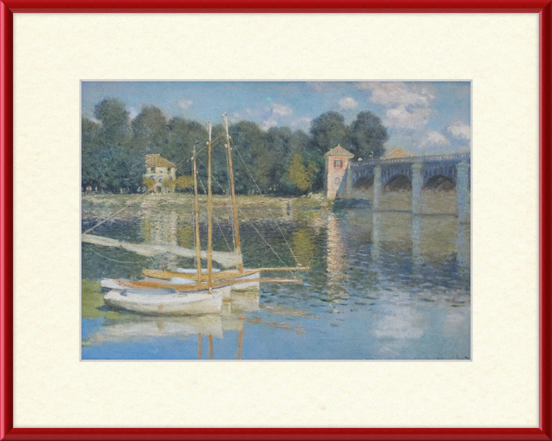 Le Pont d'Argenteuil - Great Pictures Framed