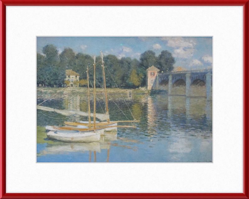 Le Pont d'Argenteuil - Great Pictures Framed