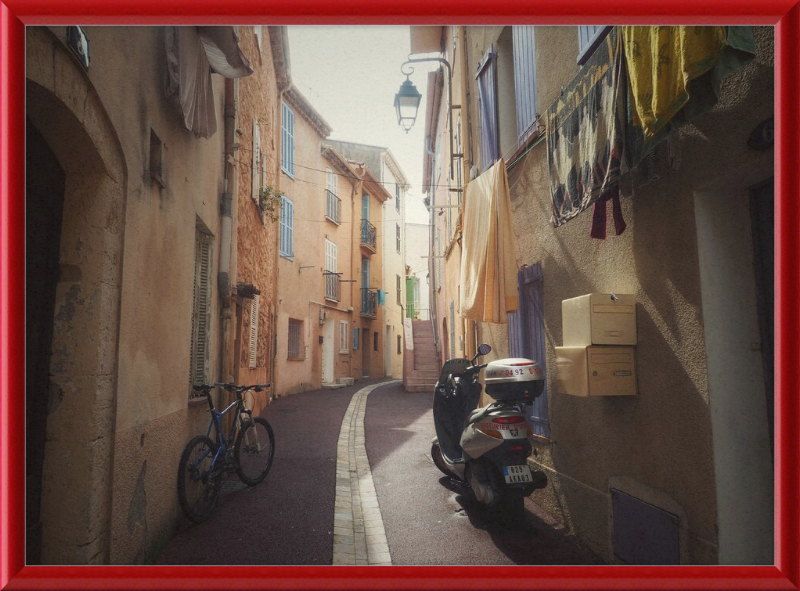 Colorful Street - Great Pictures Framed
