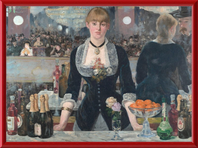 A Bar at the Folies Bergere - Great Pictures Framed