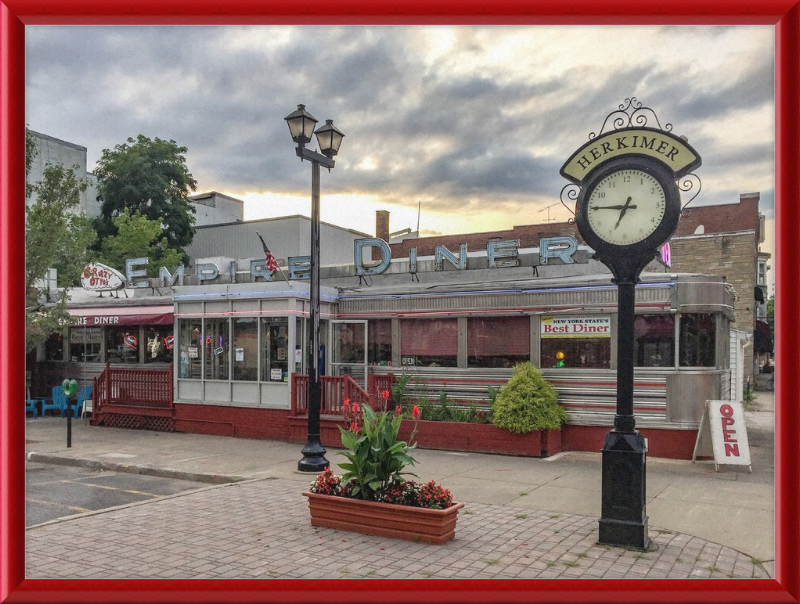 Crazy Otto's Empire Diner - Great Pictures Framed