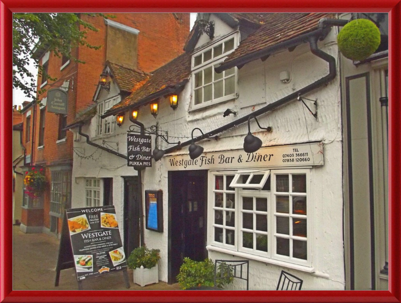 Westgate Fish Bar & Diner - Great Pictures Framed