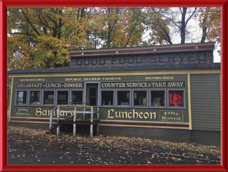 A Fake 1920's Diner - Great Pictures Framed