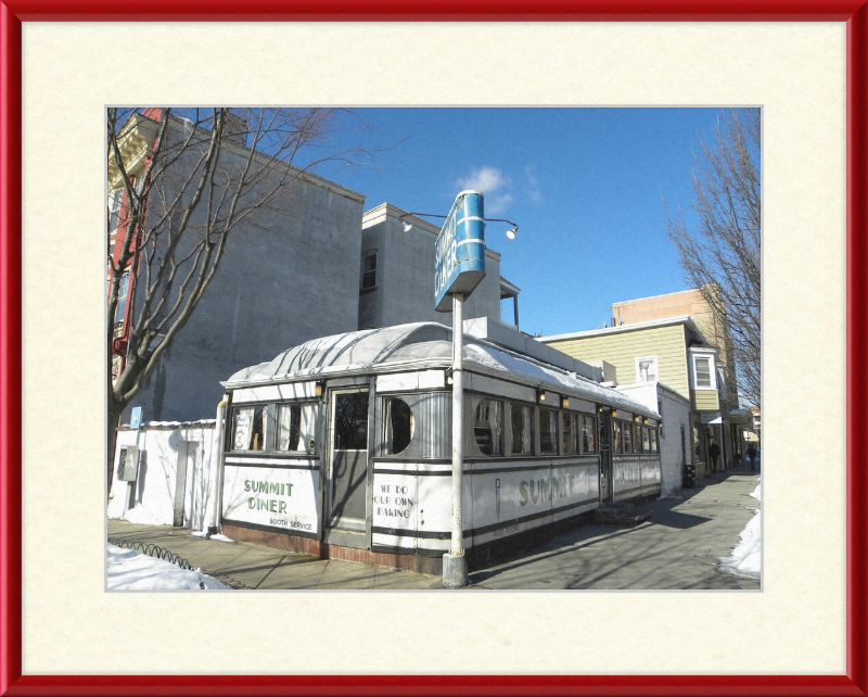 Summit Diner - Great Pictures Framed