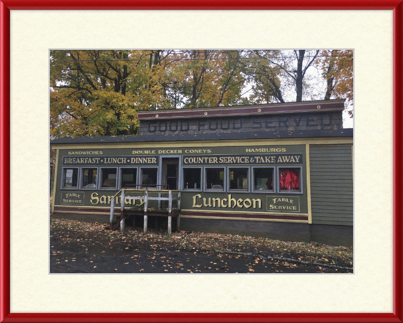 A Fake 1920's Diner - Great Pictures Framed