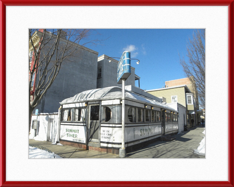 Summit Diner - Great Pictures Framed