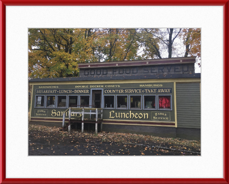 A Fake 1920's Diner - Great Pictures Framed