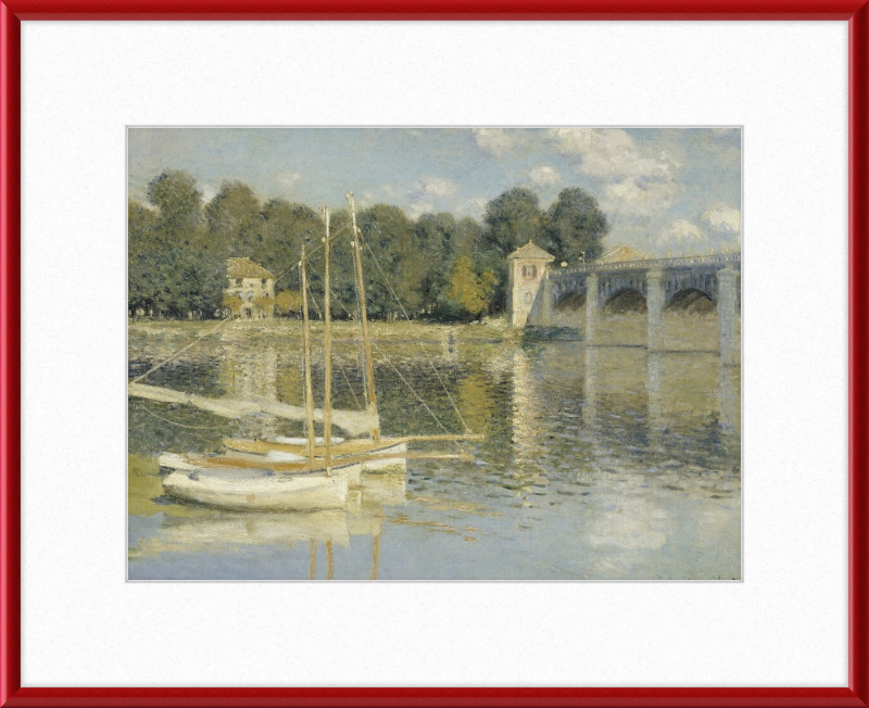 The Argenteuil Bridge - Great Pictures Framed