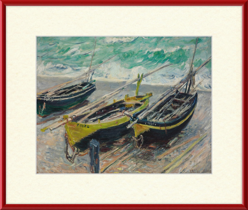 Three Fishing Boats - Great Pictures Framed