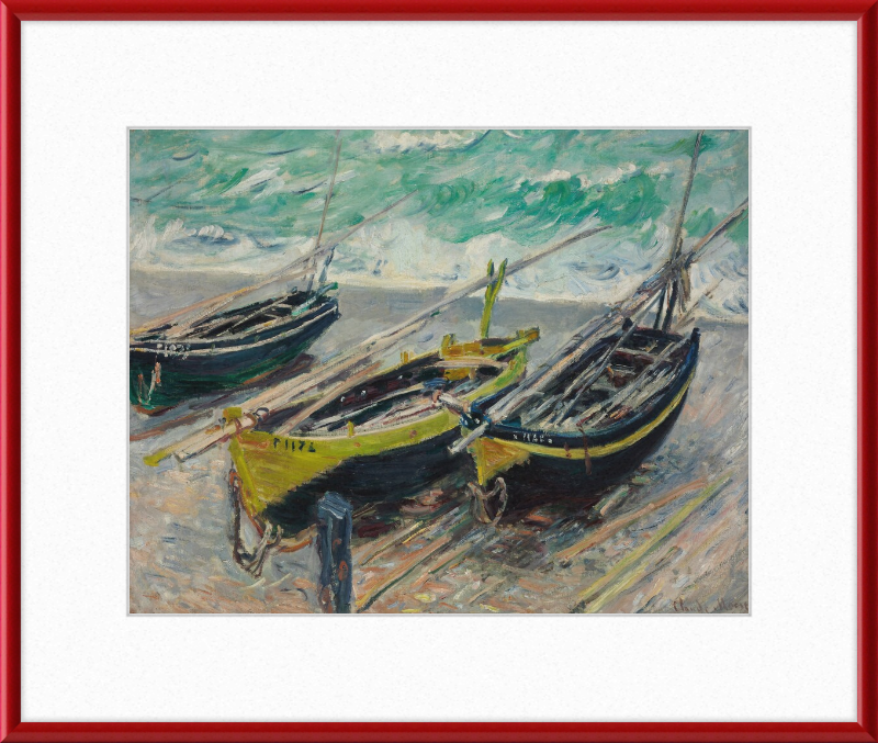 Three Fishing Boats - Great Pictures Framed