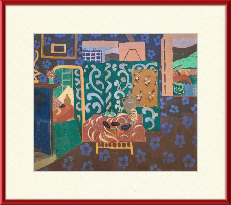Interior with Aubergines - Great Pictures Framed