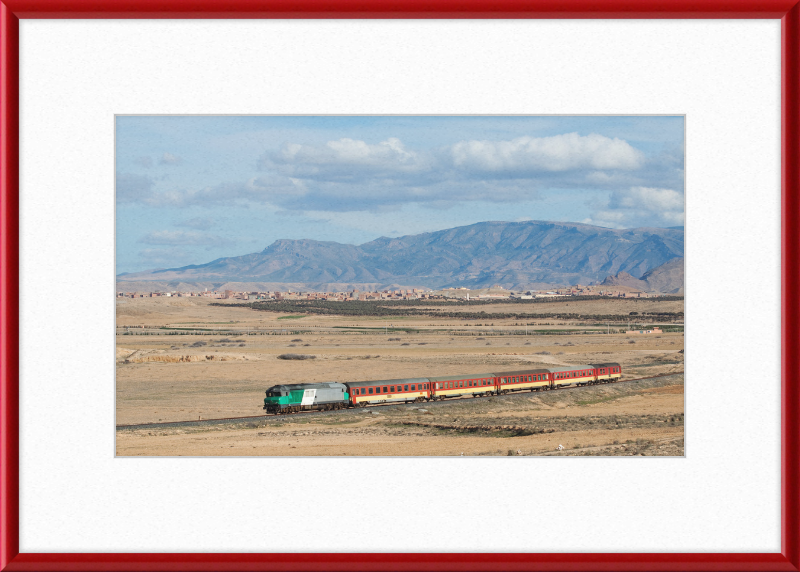 ONCF DF 115 near Taourirt - Great Pictures Framed