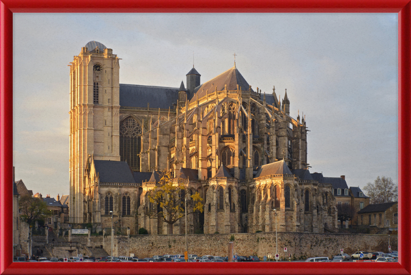 The Cathédrale Saint-Julien in Le Mans, France - Great Pictures Framed