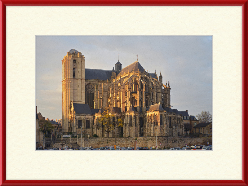 The Cathédrale Saint-Julien in Le Mans, France - Great Pictures Framed