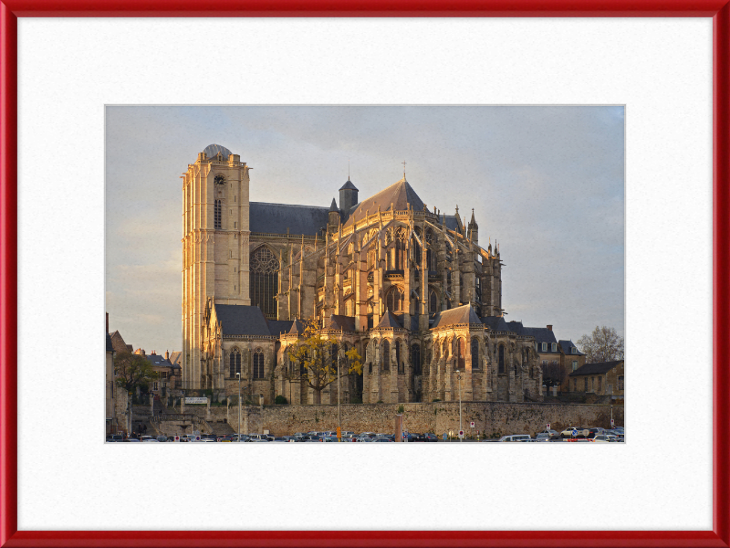 The Cathédrale Saint-Julien in Le Mans, France - Great Pictures Framed