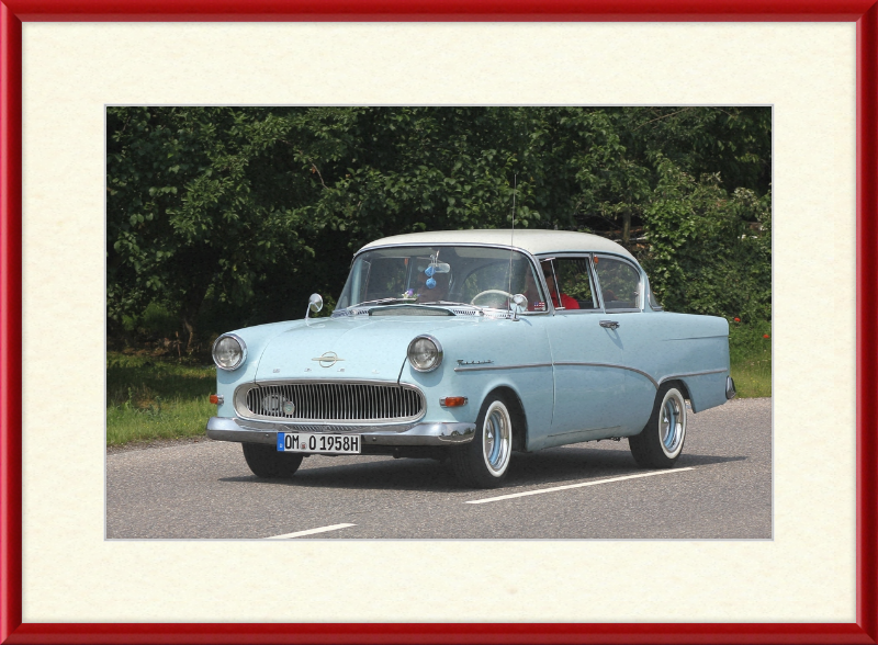 Opel Rekord - Great Pictures Framed
