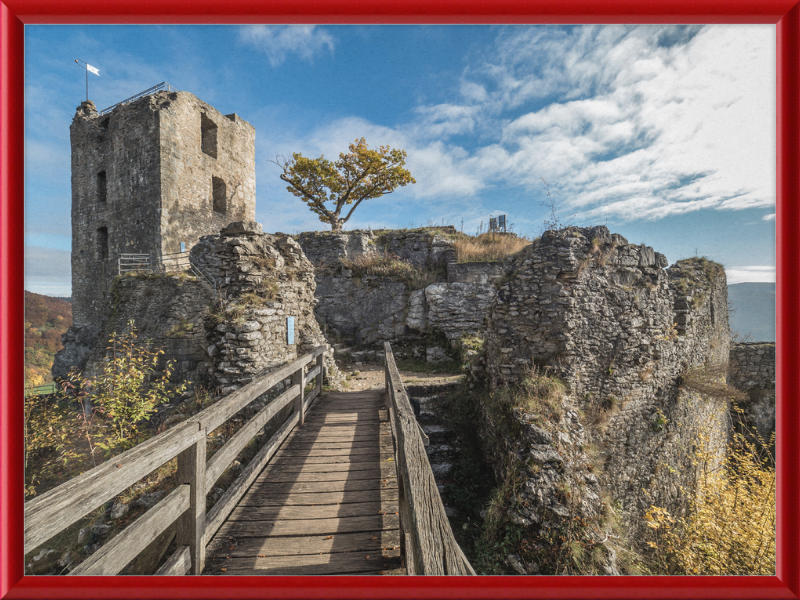 Ruine Neideck - Great Pictures Framed