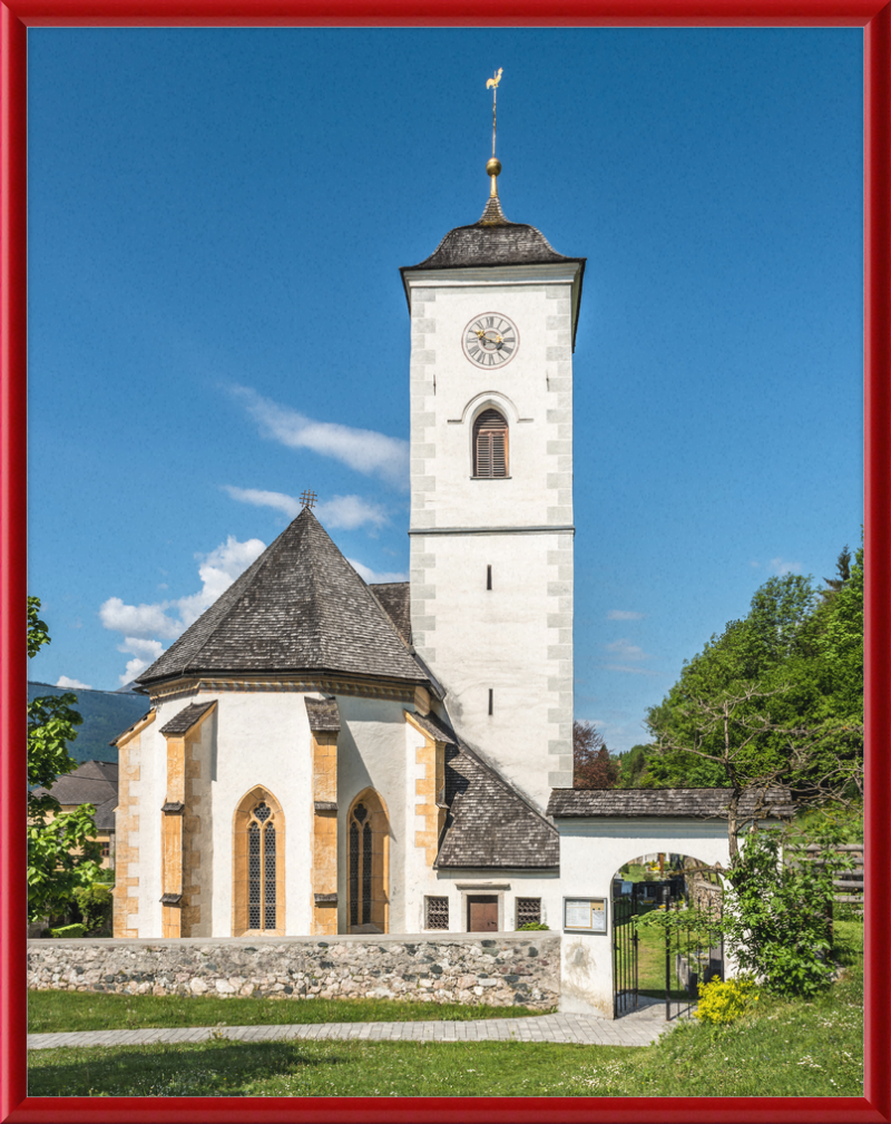 Nötsch Saak Church of St. Kanzian - Great Pictures Framed