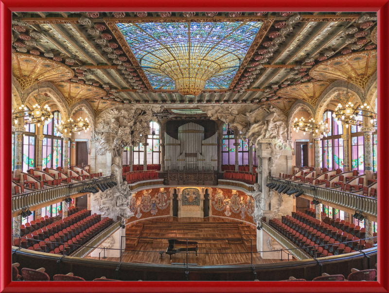 Palau de la Música Catalana - Great Pictures Framed