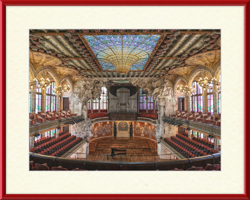 Palau de la Música Catalana - Great Pictures Framed