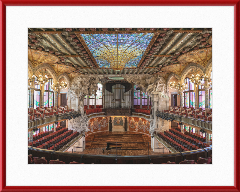 Palau de la Música Catalana - Great Pictures Framed