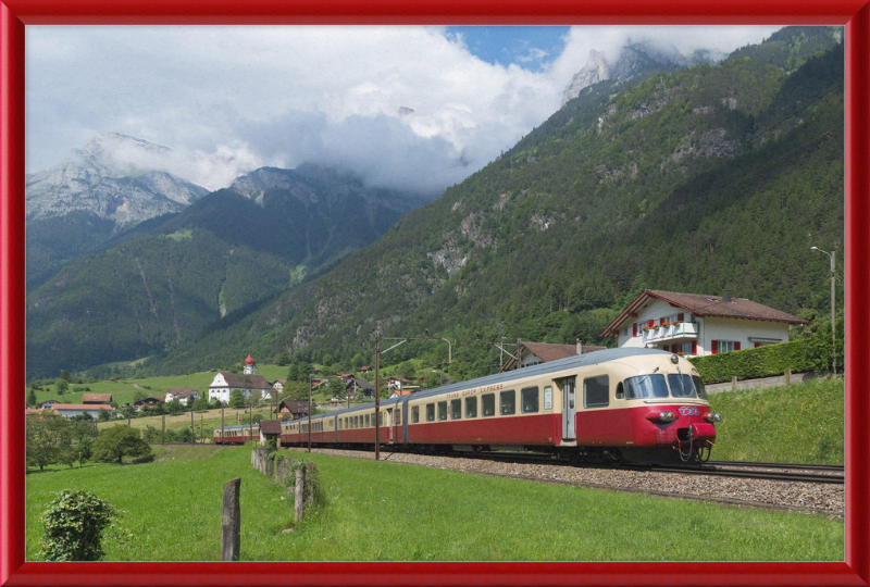 SBB RAe TEE II Silenen - Erstfeld - Great Pictures Framed