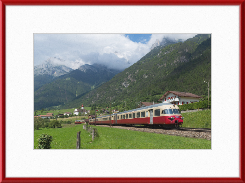 SBB RAe TEE II Silenen - Erstfeld - Great Pictures Framed