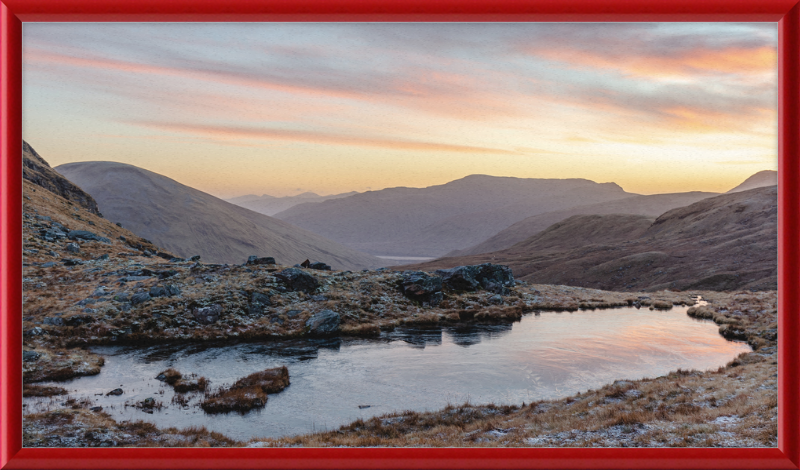 A Small Loch in the Scottish Highlands - Great Pictures Framed