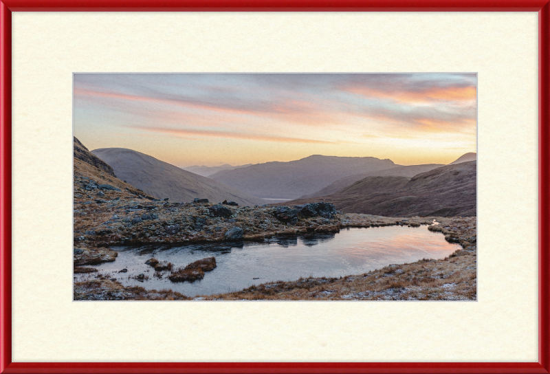 A Small Loch in the Scottish Highlands - Great Pictures Framed